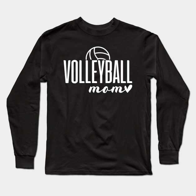 Volleyball Mom Long Sleeve T-Shirt by Bencana